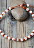 Boho Necklace, Chokers Pearl Knot